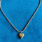 Gold Plated Heart Shape Anti-tarnish Necklace