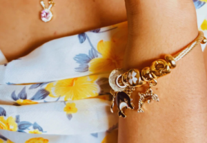 Gold Plated Adjustable Dolphin Anti-Tarnish Bracelet