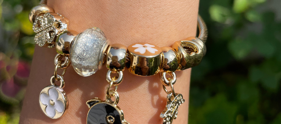 8k Gold Plated Statement Bracelet for Effortless Elegance